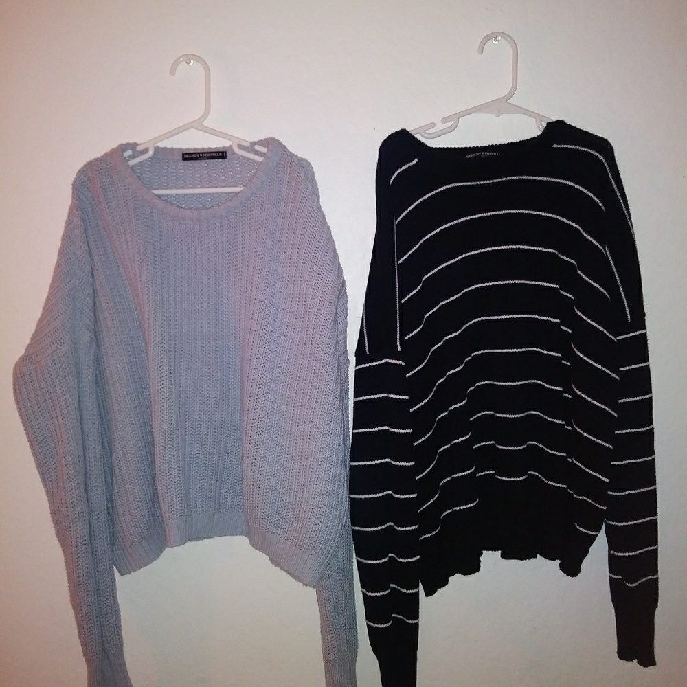 TWO Brandy Melville Sweaters